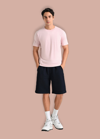 Áo Thun Slim Fit Co Giãn Non Branded 47 Hồng