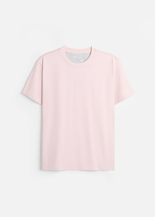 Áo Thun Slim Fit Co Giãn Non Branded 47 Hồng