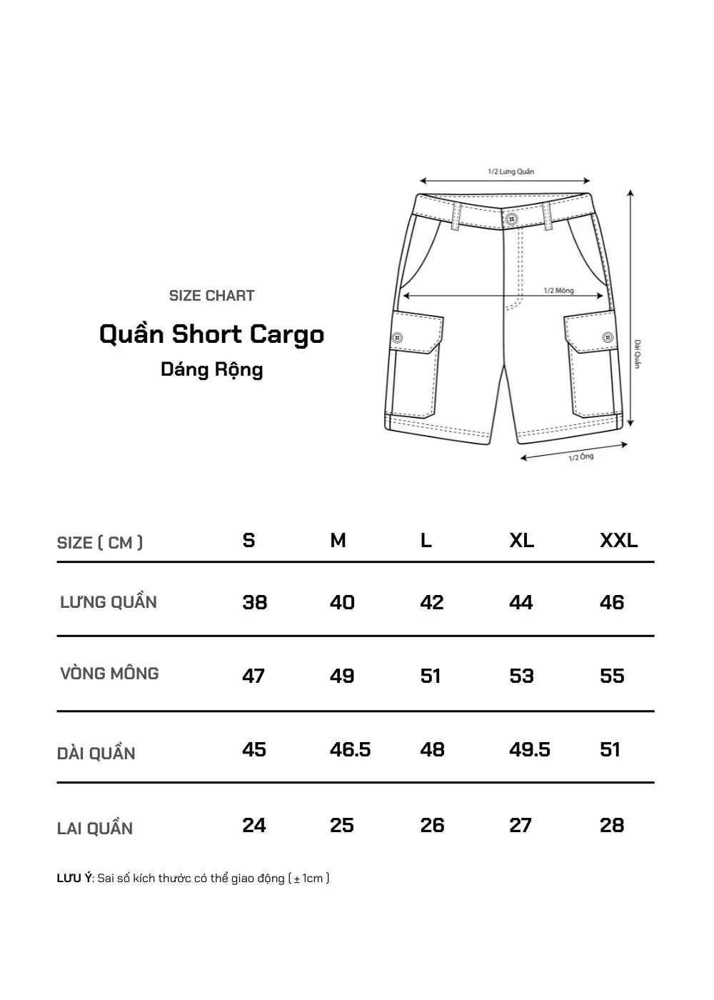 Quần Short Cargo Ít Nhăn No Style M216 Nâu - YaMe.vn