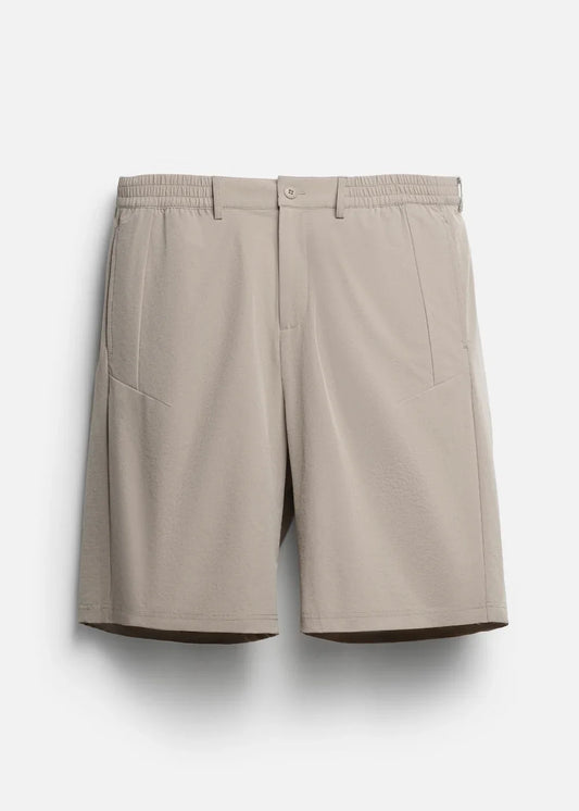 Quần Short Dù Co Giãn The Weekend 019 Nâu Nhạt - YaMe.vn