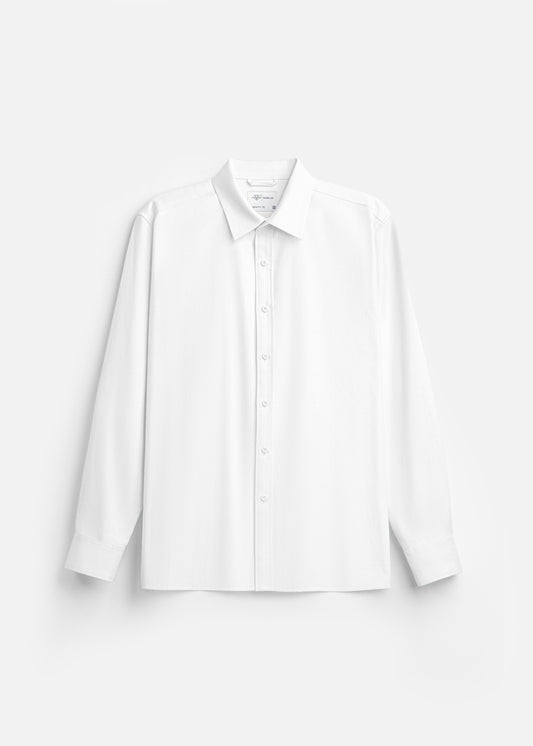 Áo Khoác Sơ Mi OXFORD Thoáng Khí Ít Nhăn The No Style M214 Trắng