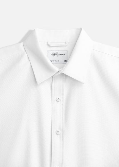Áo Khoác Sơ Mi OXFORD Thoáng Khí Ít Nhăn The No Style M214 Trắng