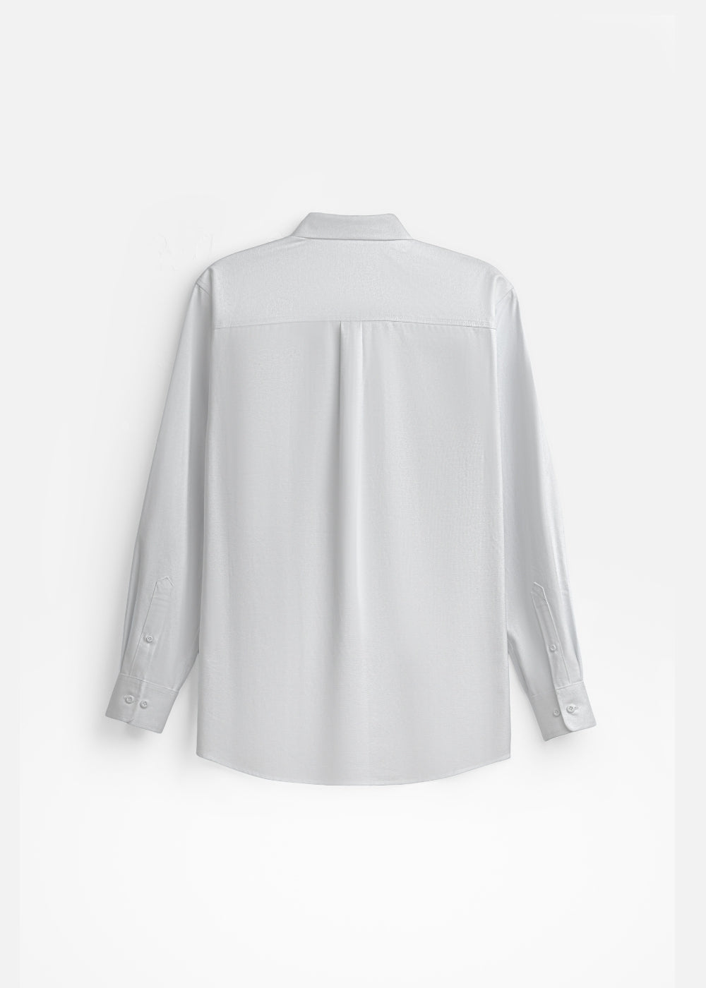 Áo Khoác Sơ Mi OXFORD Thoáng Khí Ít Nhăn The No Style M214 Xám Nhạt