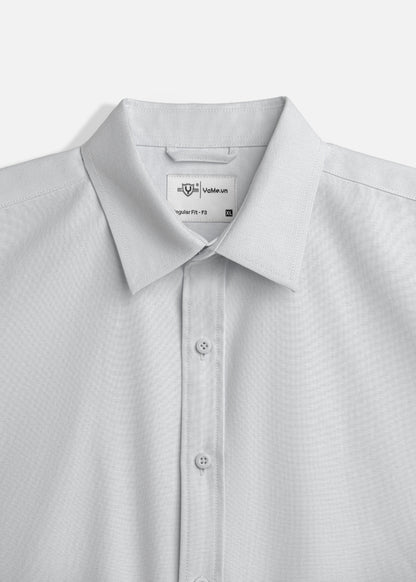 Áo Khoác Sơ Mi OXFORD Thoáng Khí Ít Nhăn The No Style M214 Xám Nhạt
