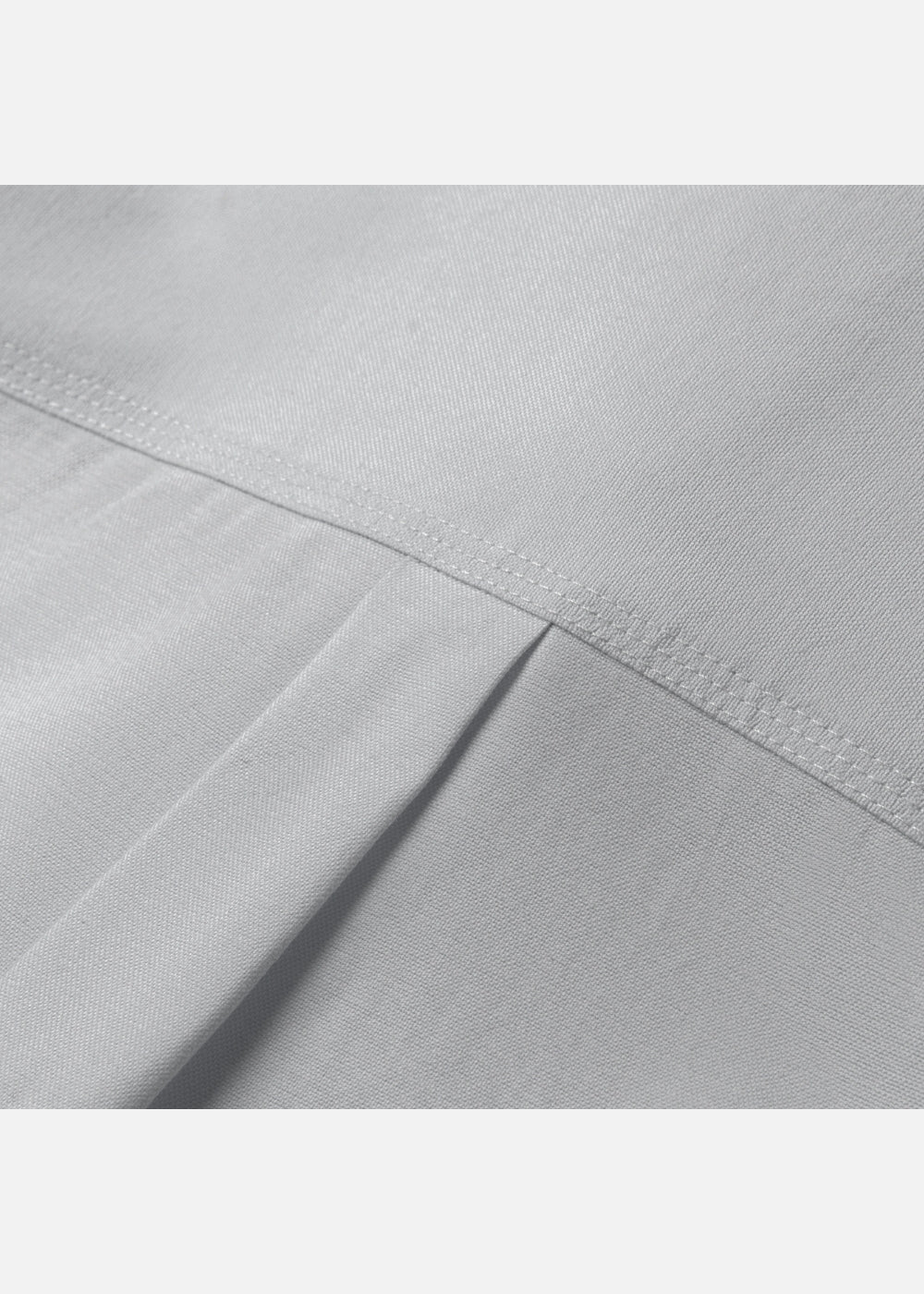 Áo Khoác Sơ Mi OXFORD Thoáng Khí Ít Nhăn The No Style M214 Xám Nhạt