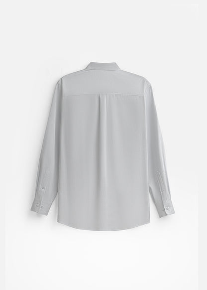 Áo Khoác Sơ Mi OXFORD Thoáng Khí Ít Nhăn The No Style M214 Xám