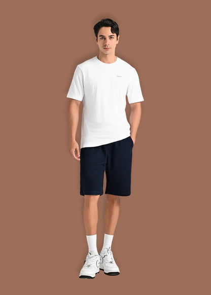 Quần Short Jean Lưng Thun Dễ Chịu The Original M041 Xanh Dương Đậm - YaMe.vn