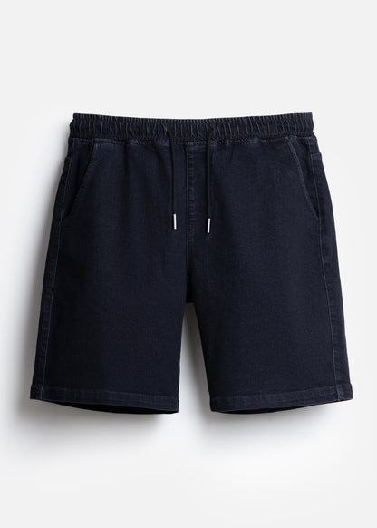 Quần Short Jean Lưng Thun Dễ Chịu The Original M041 Xanh Đậm