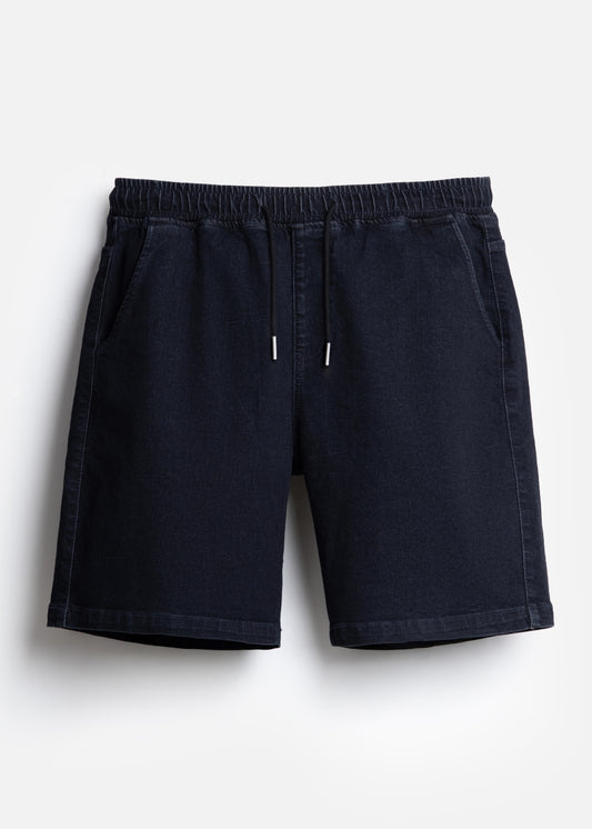 Quần Short Jean Lưng Thun Dễ Chịu The Original M041 Xanh Đậm