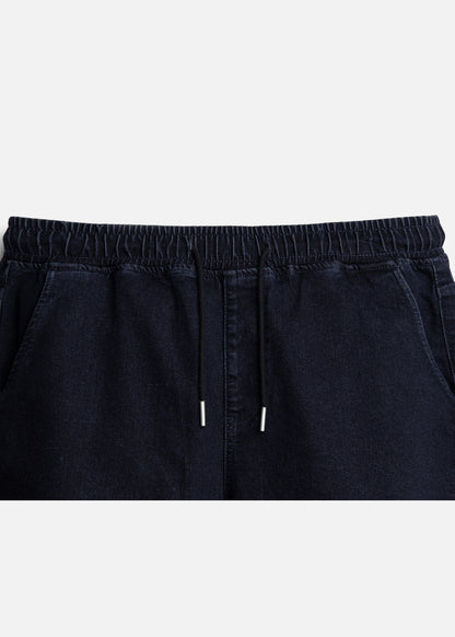 Quần Short Jean Lưng Thun Dễ Chịu The Original M041 Xanh Đậm