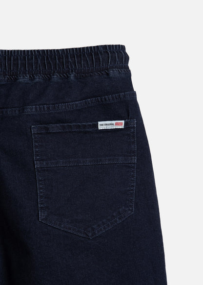Quần Short Jean Lưng Thun Dễ Chịu The Original M041 Xanh Đậm