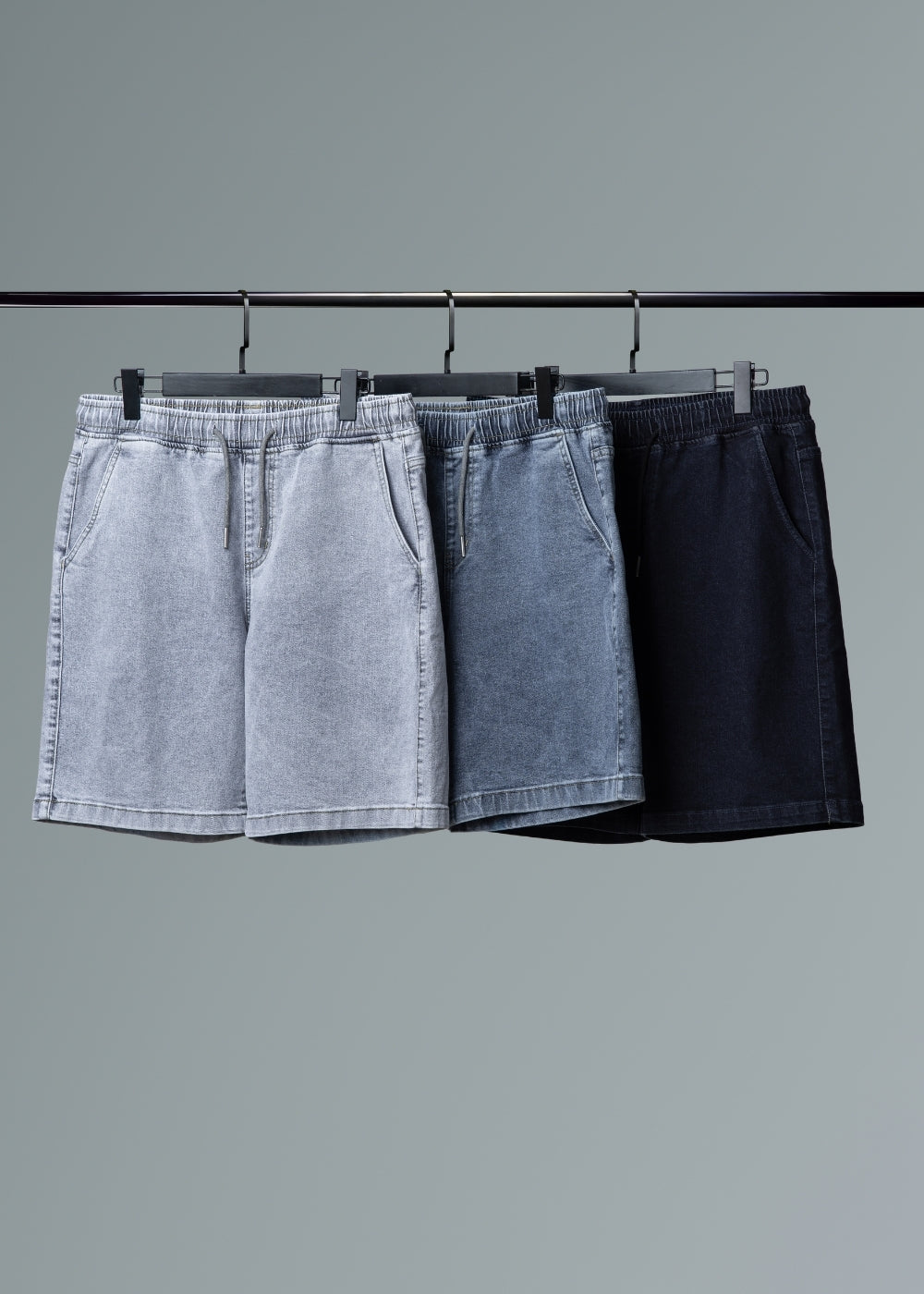 Quần Short Jean Lưng Thun Dễ Chịu The Original M041 Xanh Dương