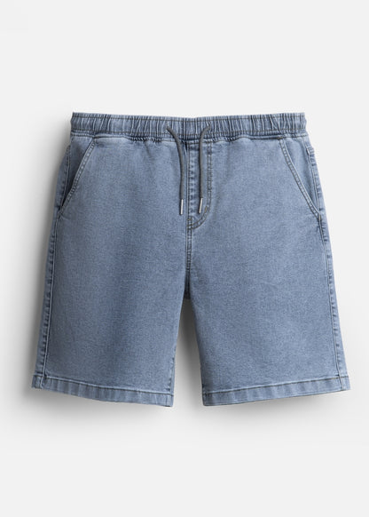 Quần Short Jean Lưng Thun Dễ Chịu The Original M041 Xanh Dương