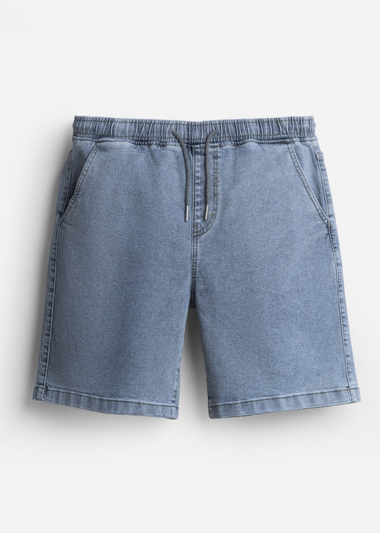 Quần Short Jean Lưng Thun Dễ Chịu The Original M041 Xanh Dương