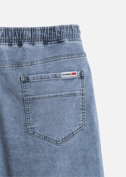 Quần Short Jean Lưng Thun Dễ Chịu The Original M041 Xanh Dương
