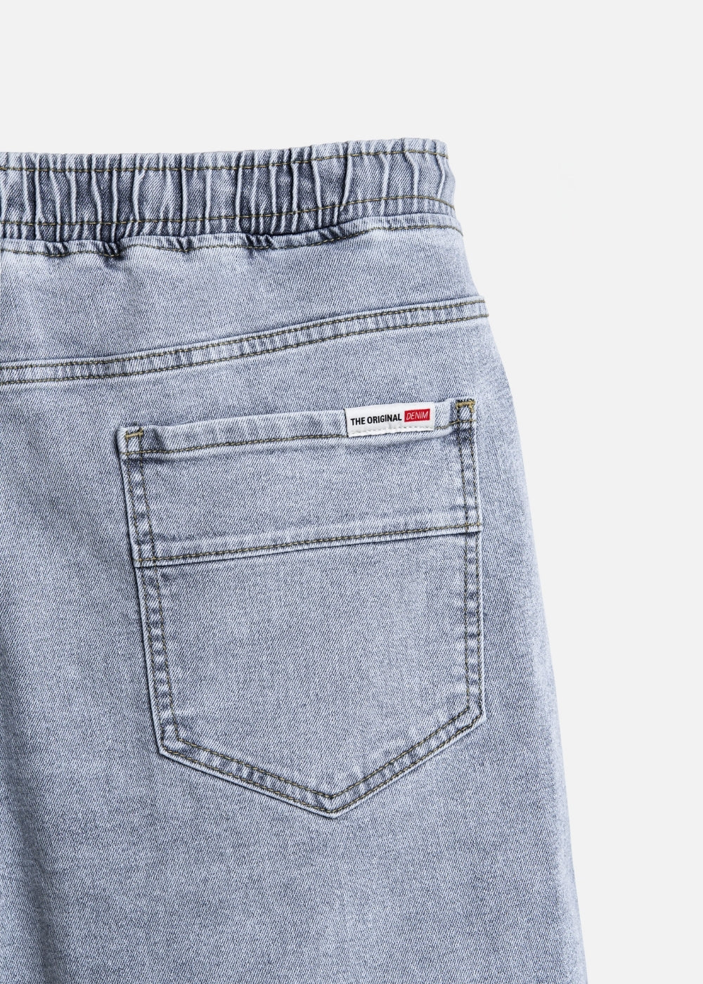 Quần Short Jean Lưng Thun Dễ Chịu The Original M041 Xanh Nhạt