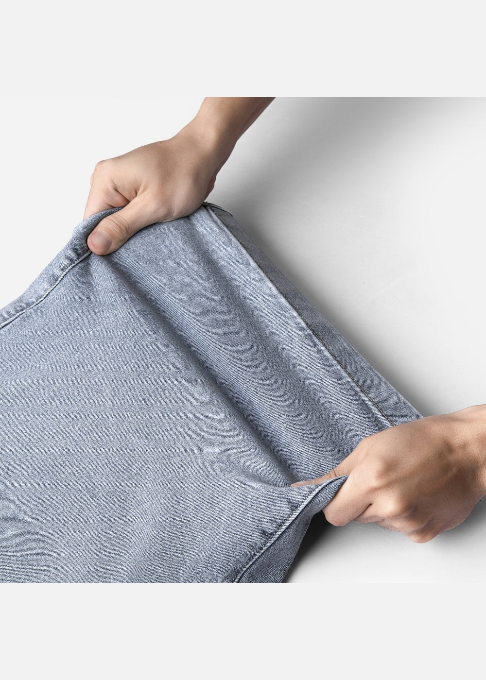 Quần Short Jean Lưng Thun Dễ Chịu The Original M041 Xanh Nhạt