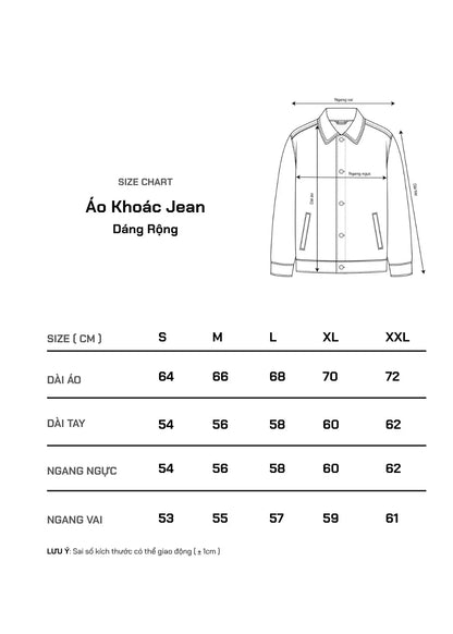 Áo Khoác Jean Phối Nón The Original 039 Xanh Dương Nhạt - YaMe.vn