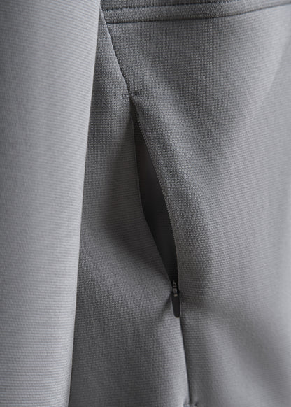 Áo Khoác Hoodie Mịn Mát Ít Nhăn The Minimalist 024 Xám