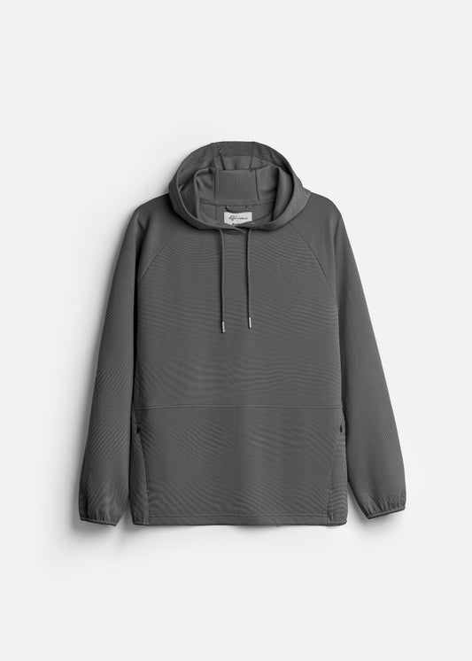Áo Khoác Hoodie Mịn Mát Ít Nhăn The Minimalist 024 Xanh Rêu