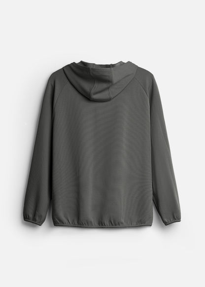 Áo Khoác Hoodie Mịn Mát Ít Nhăn The Minimalist 024 Xanh Rêu