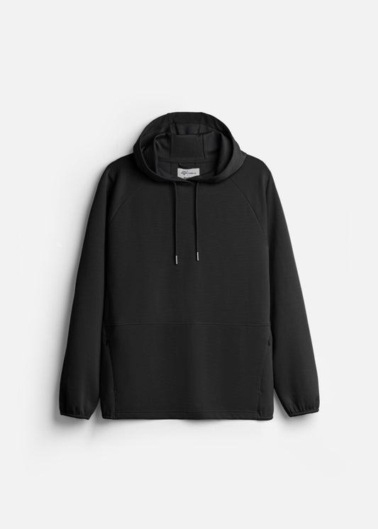 Áo Khoác Hoodie Mịn Mát Ít Nhăn The Minimalist 024 Đen