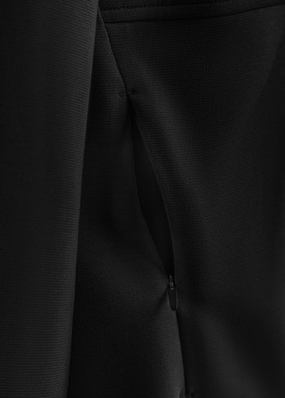 Áo Khoác Hoodie Mịn Mát Ít Nhăn The Minimalist 024 Đen