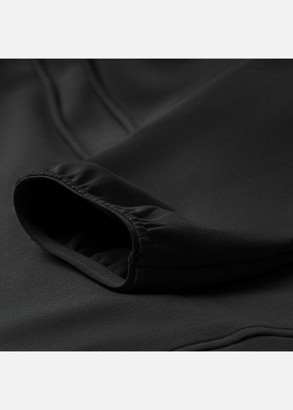 Áo Khoác Hoodie Mịn Mát Ít Nhăn The Minimalist 024 Đen
