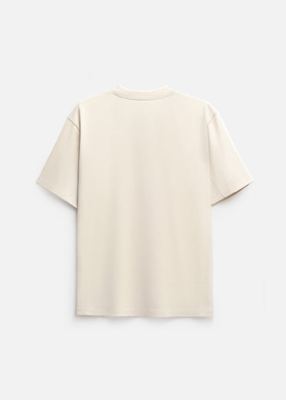 Áo Thun Supima Cotton Thượng Hạng The Minimalist 014 Kem