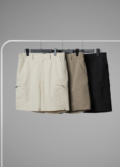 Quần Short Dù Siêu Nhẹ Trượt Nước The Weekend 045 Đen