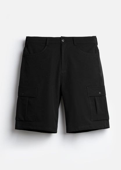 Quần Short Cargo Mềm Ít Nhăn The Weekend 018 Đen
