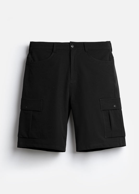 Quần Short Cargo Mềm Ít Nhăn The Weekend 018 Đen