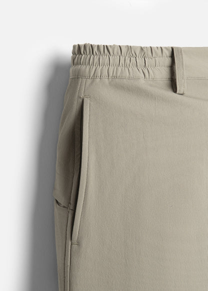 Quần Jogger Nhẹ Vải Hiệu Ứng No Style M213 Nâu
