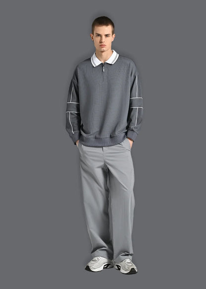 Quần Jogger Nhẹ Vải Hiệu Ứng No Style M213 Xám - YaMe.vn