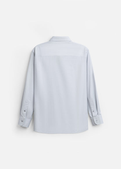 Áo Sơ Mi Tay Dài OXFORD Mềm Mát Ít Nhăn The Worker 006 Xám Nhạt