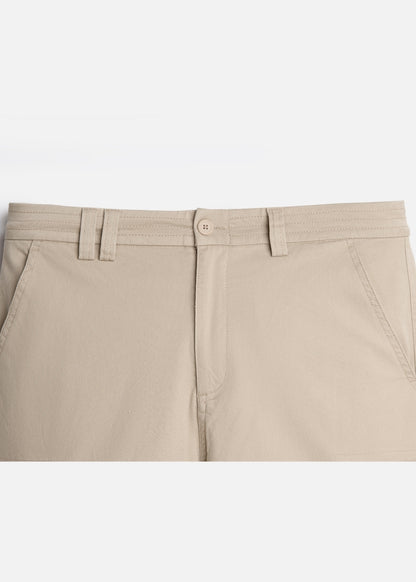 Quần Short Cargo Kaki Bền Co Giãn No Style M217 Nâu Nhạt