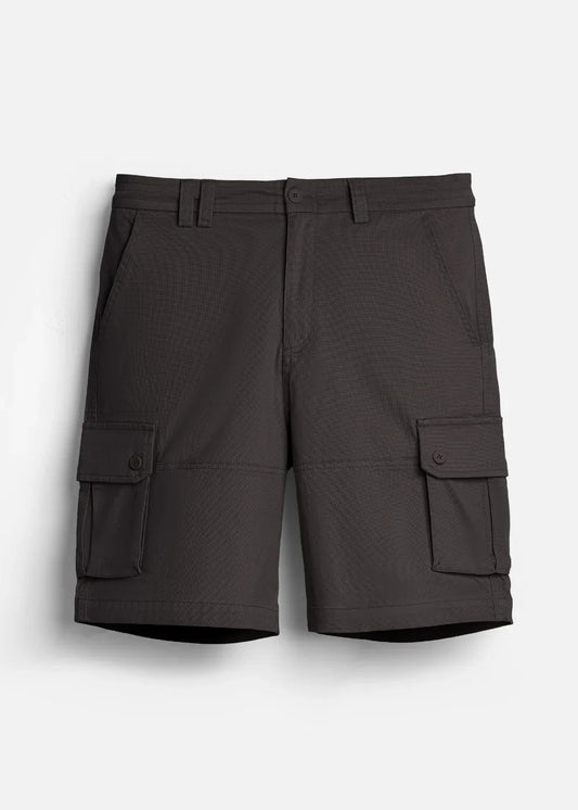 Quần Short Cargo Kaki Bền Co Giãn No Style M217 Nâu Đậm - YaMe.vn