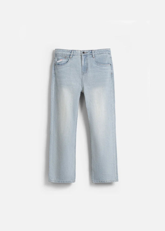 Quần Jeans Loose Bền Bỉ The Original M038 Xám - YaMe.vn