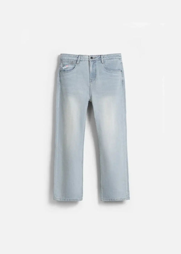Quần Jeans Loose Fit DurableTex™ Thoát Mồ Hôi Che Khuyết Điểm Chân The Original 038 Màu Xanh Dương Dáng Rộng Rãi F4