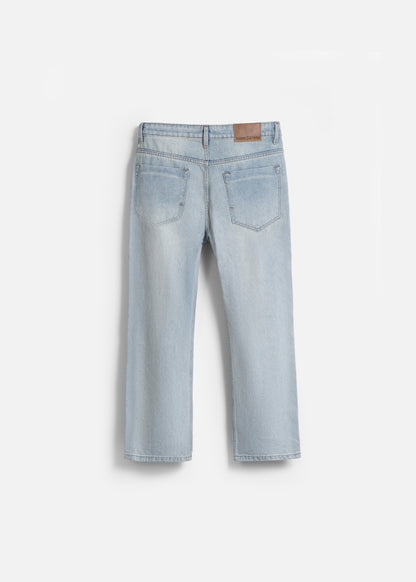 Quần Jean Loose Bền Bỉ The Original M038 Xanh Xám