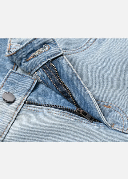 Quần Jean Loose Bền Bỉ The Original M038 Xanh Xám