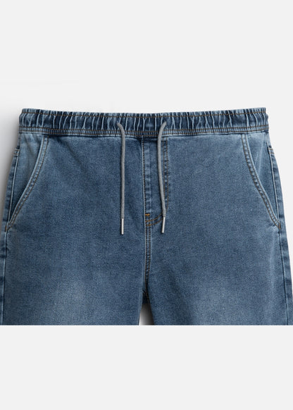 Quần Jeans Jogger Mềm Co Giãn The Original M037 Xanh Đậm