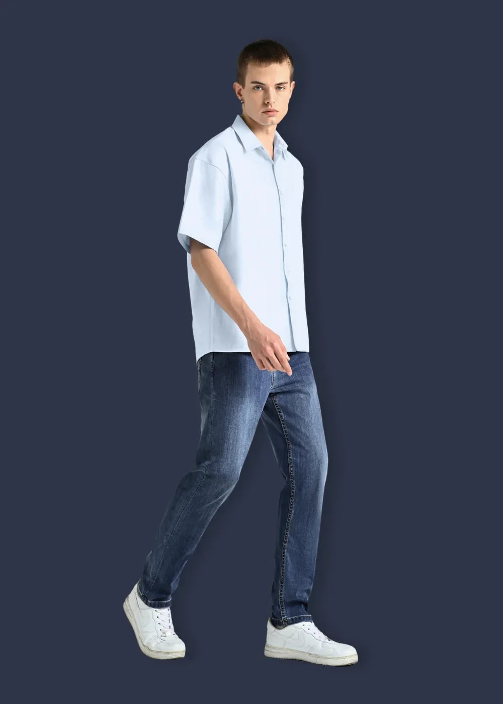 Quần Jeans Slimfit S.Café® Co Giãn Khử Mùi The Original M040 Xanh Dương - YaMe.vn