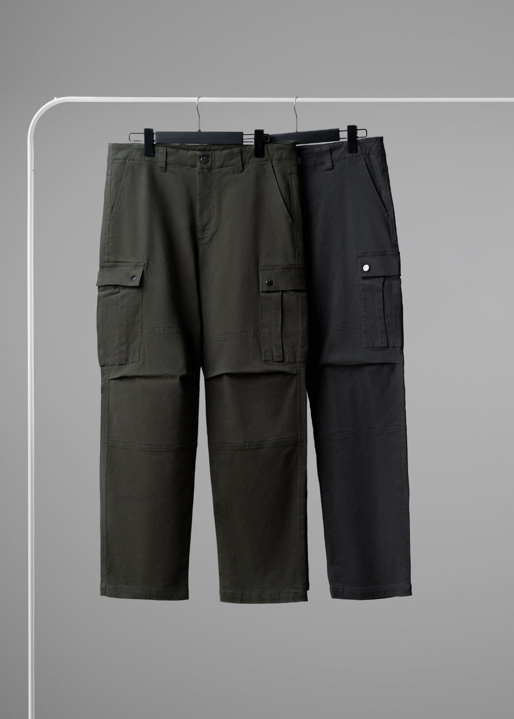 Quần Kaki Bền Gối Xếp Li Thoải Mái The Worker 009 Xanh Lá Đậm