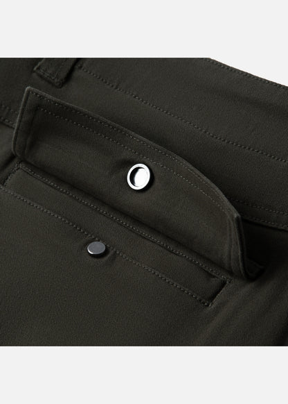 Quần Kaki Bền Gối Xếp Li Thoải Mái The Worker 009 Xanh Lá Đậm