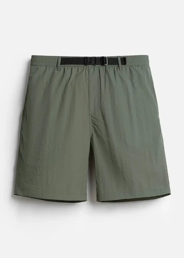 Quần Short Dù RainShield™ Trượt Nước Lưng Điều Chỉnh The Weekend 039 Màu Xanh Lá Đậm Dáng Rộng Rãi F4