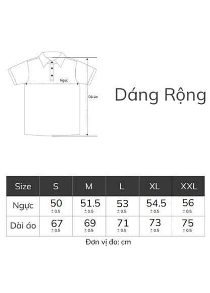 Áo Polo Raglan Pique Co Giãn No Style M218 Nâu Kem
