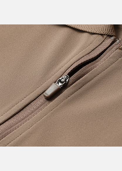Áo Polo Raglan Pique Co Giãn No Style M218 Nâu Kem