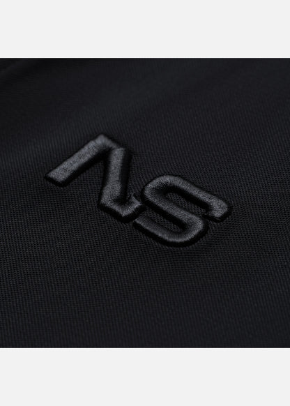 Áo Polo Raglan Pique Co Giãn No Style M218 Đen Xám