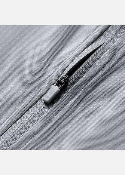 Áo Polo Raglan Pique Co Giãn No Style M218 Xám Đen